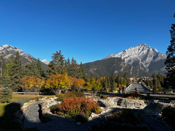 istock Main Street - Banff Canada 1470891587