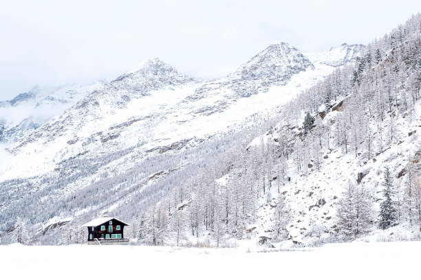 istock winter landscape with house 1470895746