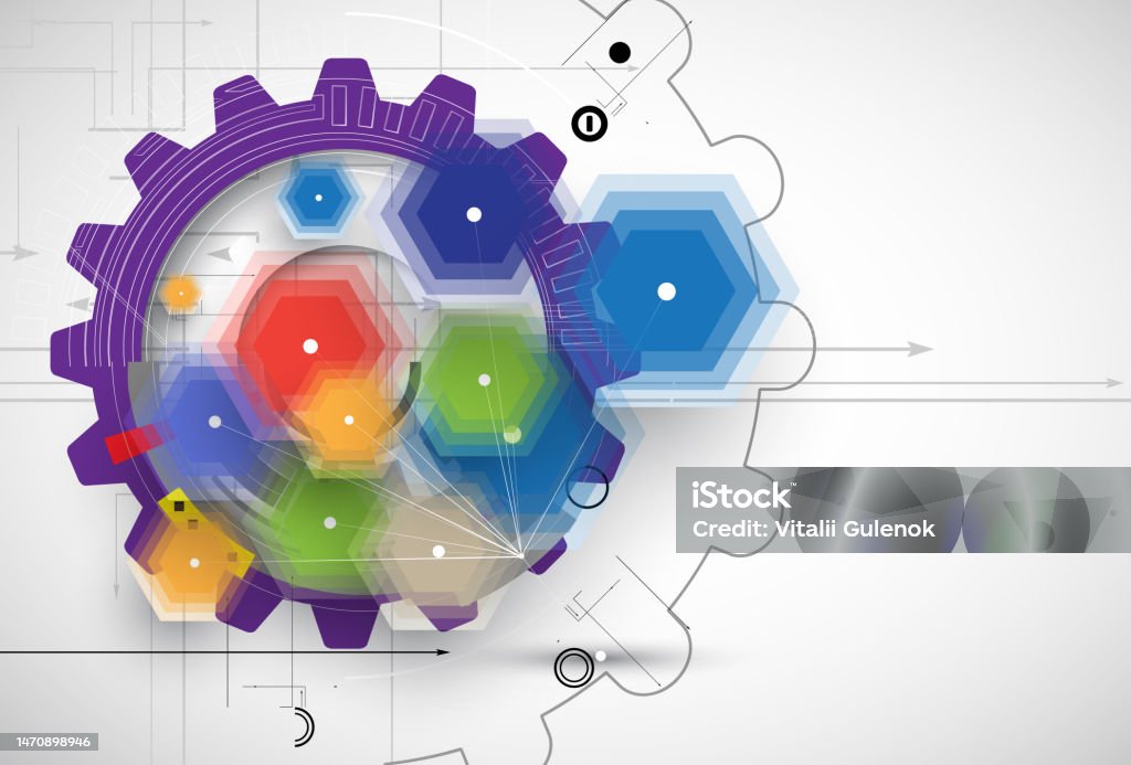 Development Simple Background Abstract Technology Background Business Development Direction Stock ...