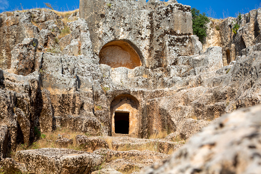 Ruinas De Pirin Perre Antik Kenti Una Pequeña Ciudad Del Reino De