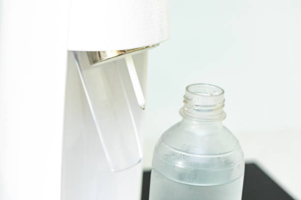 istock Soda Water Bottle Being Filled at Home 1470906272