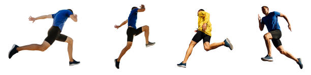 istock set male runner run isolated on white background 1470908569