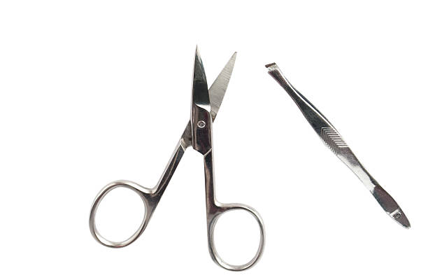 istock Cuticle scissors and tweezers 147091011