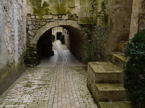 istock Medieval Back Alley with Cobblestones 147091207