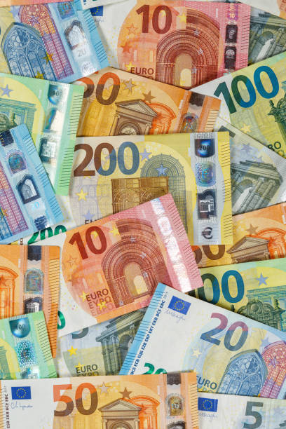 istock Euro banknotes bill saving money background pay paying finances portrait format bank notes banknote 1470912340