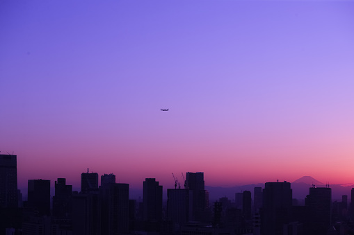 Tokyo Cityscape at Twilight