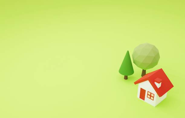 istock 3d image of a cute little house 1470923223