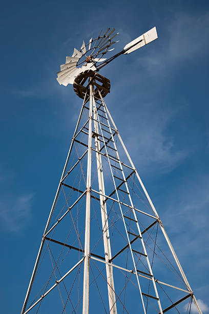 istock Weather Vane Against Blue Sky 147092522