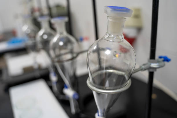 a woman who works in a laboratory