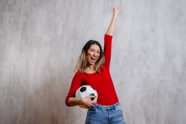 istock Young Female German Soccer Fan 1470932657