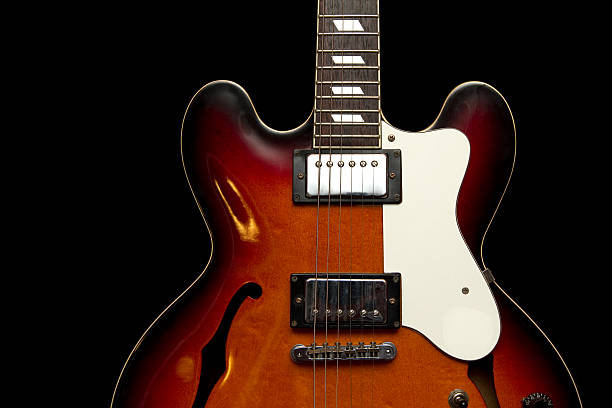 istock Vintace Hollowbody Guitar 147093387