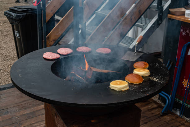 Sarajevo Street Food Market 2023 stock photo