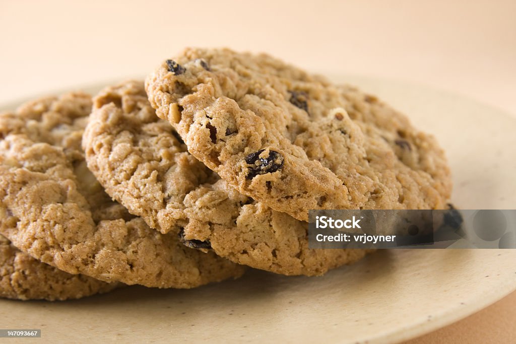 Galletas de avena - Foto de stock de Al horno libre de derechos