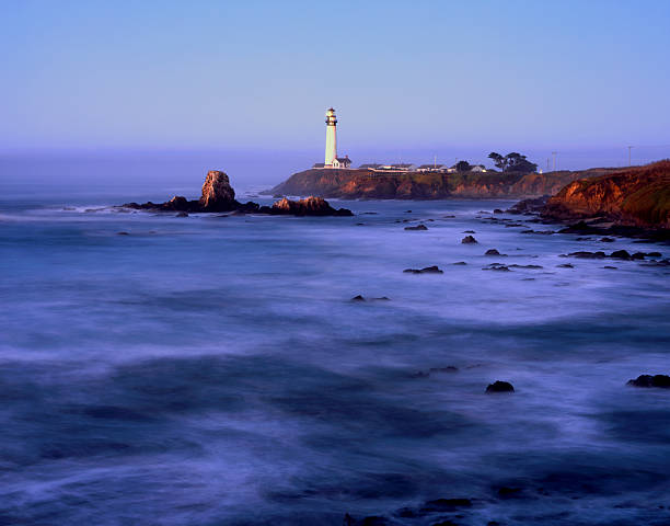 istock Pigeon Point Lighthouse at sunrise 147093678