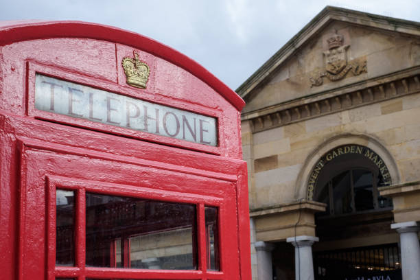 istock Red Phone Box in Covent Garden 1470937135