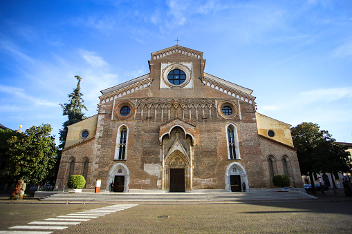Cattedrale di Santa Maria Annunziata in Udine, Italy.