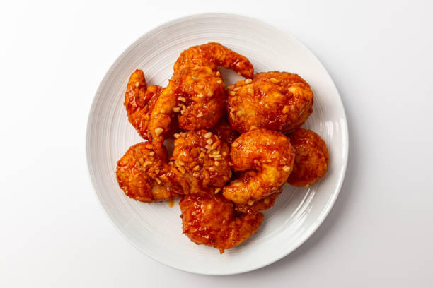 istock Sweet and spicy shrimp 1470941419
