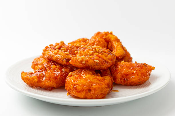 istock Sweet and spicy shrimp 1470941423