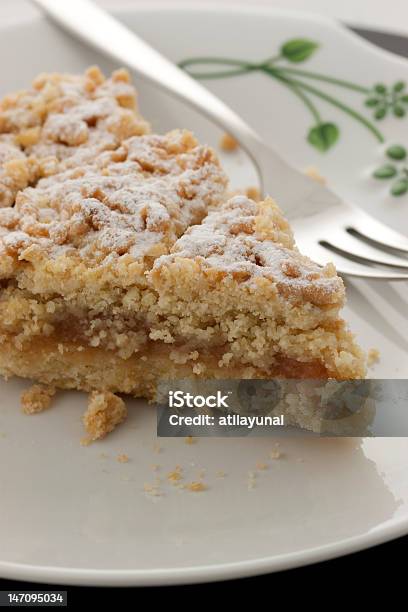 Stück Kuchen Stockfoto und mehr Bilder von Apfel - Apfel, Bäckerei, Dessert