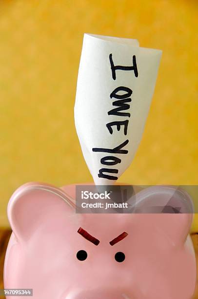 Angry Piggy Bank Stock Photo - Download Image Now - Anger, Banking, Bankruptcy