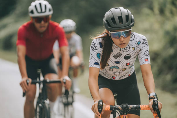 istock Asian Chinese cyclist competing endurance cycling race 1470956723