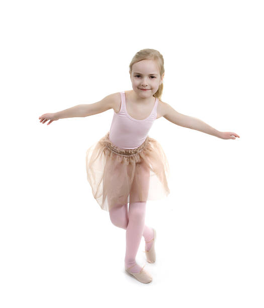 istock little girl showing ballet exsercise 147096233