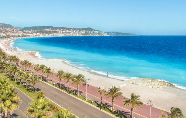 istock Aerial view of Nice, Cote d'Azur 1470966263