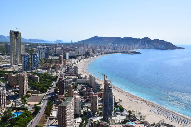 istock Benidorm hotels and building 1470967734