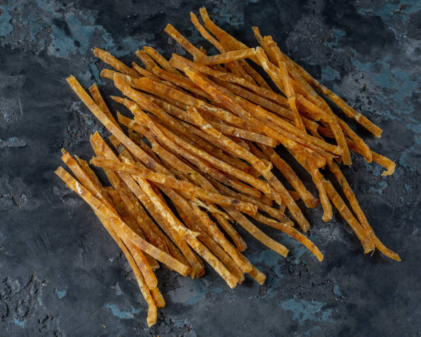 istock Salted dried fish. Fish appetizer for beer 1470968312