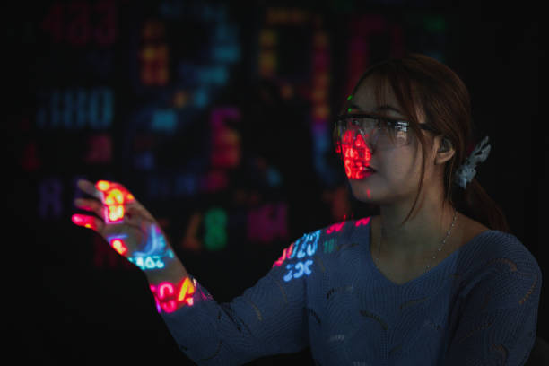 istock Woman in virtual metaverse world 1470968335