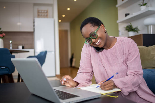 istock Young entrepreneur is working from home 1470969702