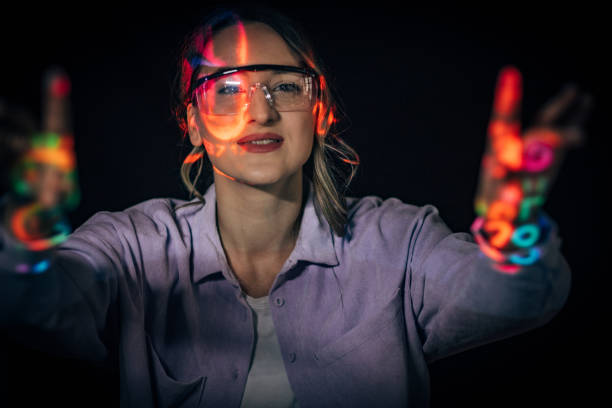 istock Woman in virtual metaverse world 1470970334