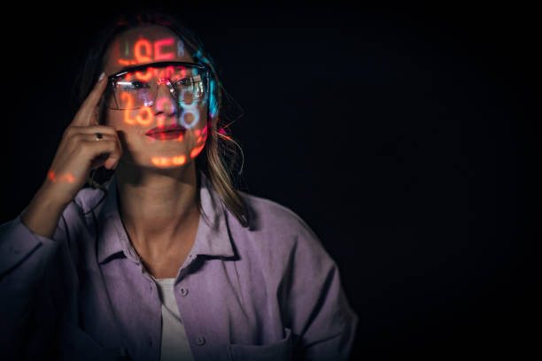 istock Woman in virtual metaverse world 1470970603