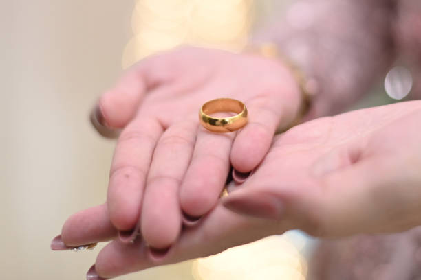 istock Woman showing engagement ring 1470970728