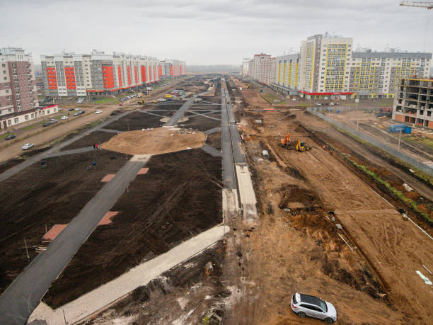 istock Sterlitamak city: residential construction of the Western microdistrict. Aerial view. 1470977948