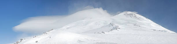 istock Russia. Caucasus. Elbrus Mount and the cloud. Panorama 147097946