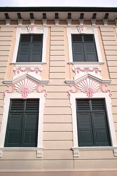 istock Wood Windows of Building's Exterior 147097952