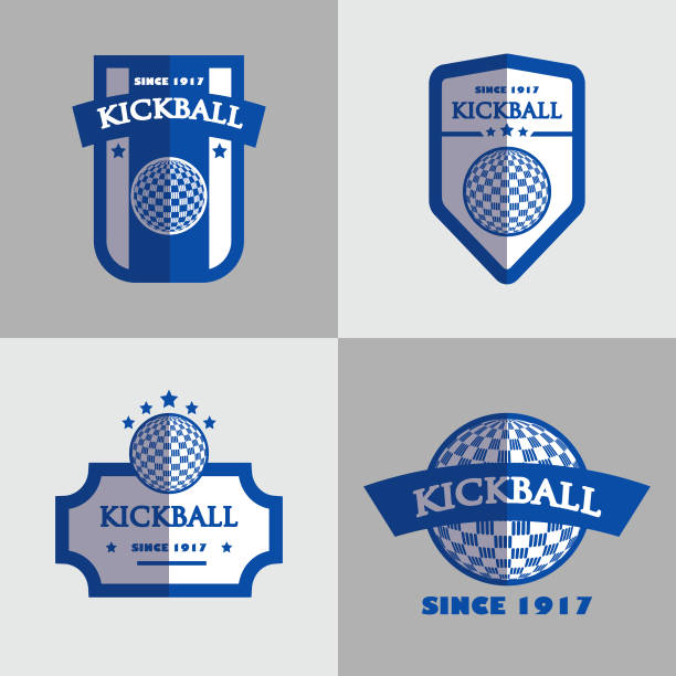 Kickball Sticker Set 120+ Kickball Stock Photos, Pictures & Royalty-Free Images - iStock