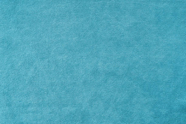 Cтоковое фото Бирюзовая вельветовая обивка обивочной ткани текстура фона.