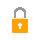 istock The padlock icon is in withe background. 1470991335