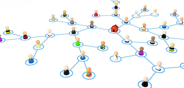 istock Cartoon Crowd, House Link 147099197