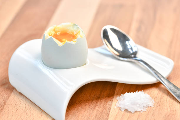 Boiled Egg stock photo