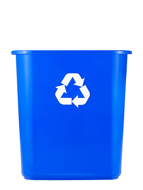Empty Recycling Bin Empty Recycling Bin on a white background recycling bin photos stock pictures, royalty-free photos & images