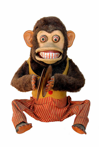 mechanische chimp - monkey mask animal ape stock-fotos und bilder