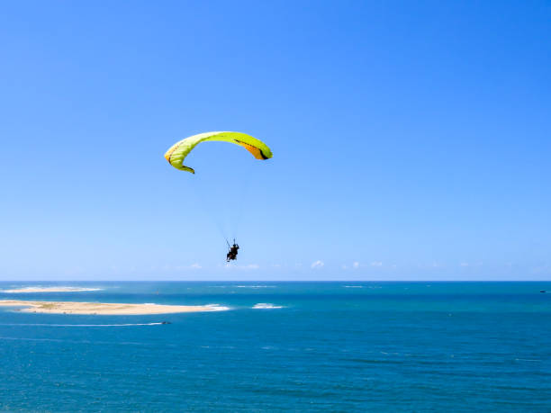 istock Paraglider at Pilat dune near Arcachon 1470997229