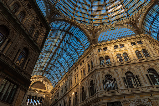Galleria Umberto I is a shopping gallery built in Naples between 1887 and 1890. It is dedicated to Umberto I of Italy, in memory of his generous presence during the cholera epidemic of 1884.