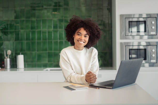istock Woman working from home 1471000017