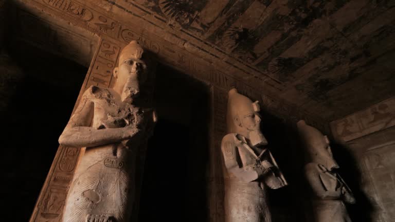 The great temple of Ramesses II, Abu Simbel, upper Egypt