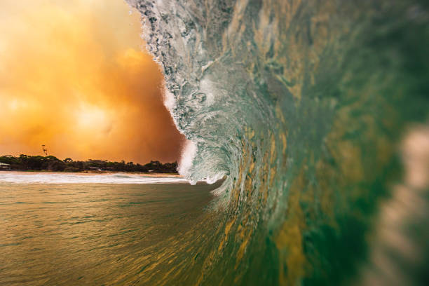 istock Chaos. Fire storm in the sky as thick dark smoke clouds form from bush fires on the coast 1471011910