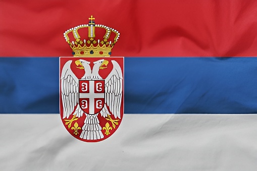 National flag of Serbia
